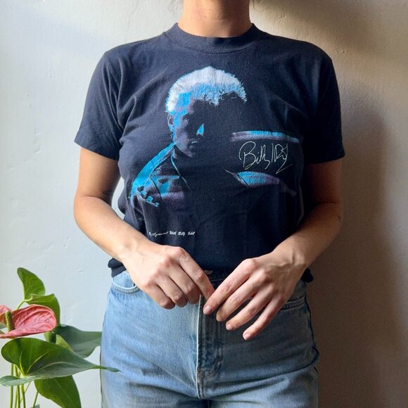 Tops - Vintage, Billy Idol Tour Tee, Medium